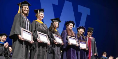 2016 UW School of Nursing student award recipients. 