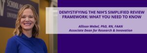 Allison Webel, PhD Associate Dean for Research and Innovation